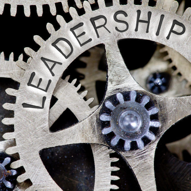 Leadership Success Is By Working Together Like Gears