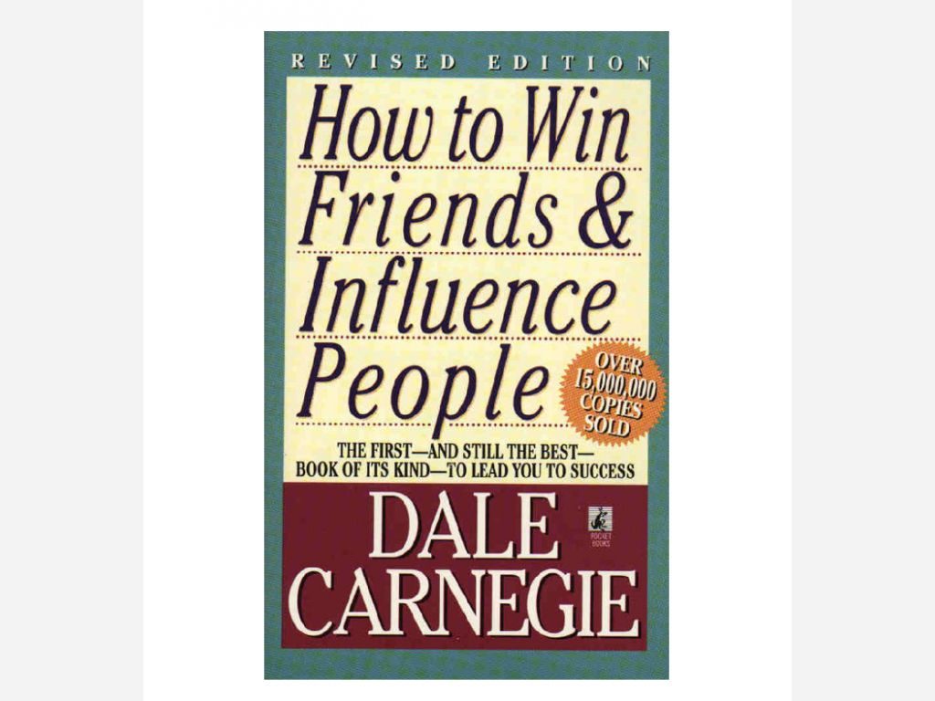 Book cover how to win friends